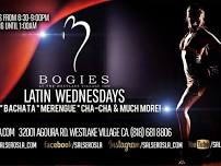 Live Salsa Music, dance classes and social dancing at Bogies in Westlake Village