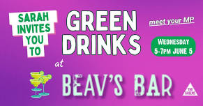 Green Drinks at Beav's Bar 2