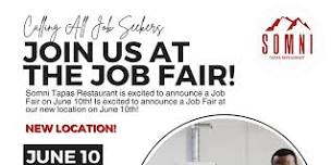 Somni Job Fair Event!