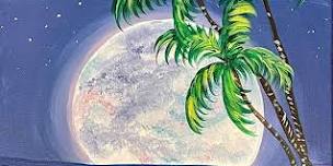 Moonlit Palms - Paint and Sip by Classpop!™