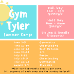 Gym Tyler Gymnastics Summer Camp: Self Defense