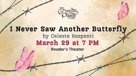 I never Saw Another Butterfly (Reader's Theater)