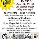 FREE TRIAL WEEK! Great opportunity to try martial arts classes!