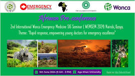 Afriwon Pre-Conference on Emergency Medicine