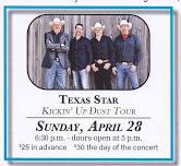 Texas Star - Kickin' Up Dust Tour