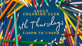 Adult Coloring Club (15+)