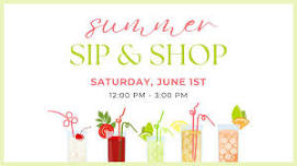 Summer Sip & Shop