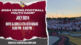 2024 VCSU Viking Football Youth Camp