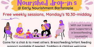 Nourished drop-in Barnstaple (breastfeeding & infant feeding support)