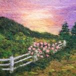 Needle Felting Demo at Moses Cone Manor