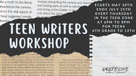 TEEN WRITER'S WORKSHOP