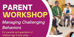 Parent Workshop - Managing challenging behaviours