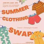 Summer Clothing Swap Party