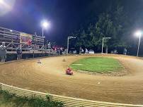 Outdoor dirt oval race   (Point series #2 w/ d & j)