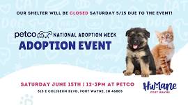 Petco National Adoption Week Adoption Event