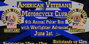 American Veterans MC 4th Annual Poker Run