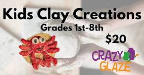 Kids Clay Creations - Crab