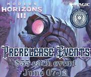 Clockwork MTG Modern Horizons 3 Prerelease Events