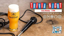 Monday Night Trivia — WestFax Brewing, Lakewood, CO