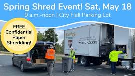 Spring Confidential Paper Shredding Event