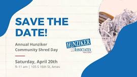 2024 Annual Hunziker Community Shred Day