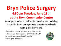 Bryn Police Surgery Meeting