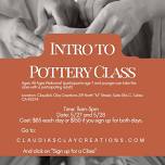 Intro to Pottery Class