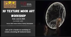 3D Moon art workshop