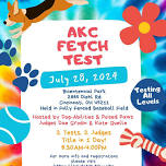 AKC Fetch Test