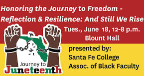 Juneteenth: Honoring the Journey to Freedom – Reflection and Resilience – and Still We Rise