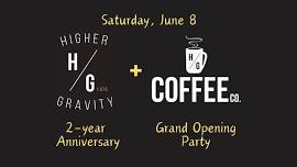 2-year Anniversary & HG Coffee Co Grand Opening