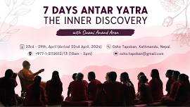 7 Days Antar Yatra – The Inner Discovery (April 2024)