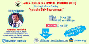 “Managing Daily Improvement”