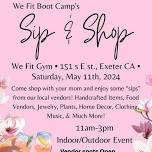 We Fit Boot Camp’s Sip & Shop