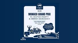 2024 Monaco Grand Prix - F1 Watch Party & Merch Giveaway @ Yes Please BGC