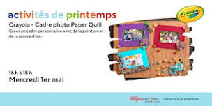 Crayola - Cadre photo Paper Quill