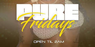 PURE Fridays at Pure Cafe & Lounge