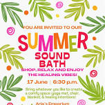 Summer Sound Bath at Aria's