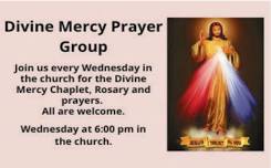 Divine Mercy Prayer and Mass