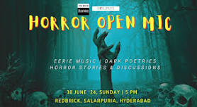 Horror Open Mic By Kya Bolte Hyderabad - Redbrick Salarpuria