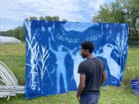 Providence Farm Collective’s Celebrating Agricultural Heritage Cyanotypes Exhibition