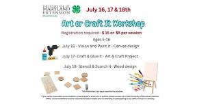 4-H Art & Craft It Workshop