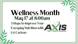 3 Steps to Improve Your Everyday Nutrition: Wellness Month