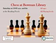 Chess at Bowman Library