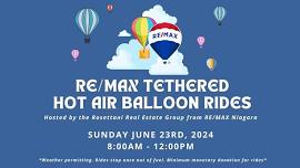 RE/MAX Tethered Hot Air Balloon Rides- OPEN TO THE PUBLIC!