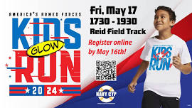 Armed Forces Kids Glow Run