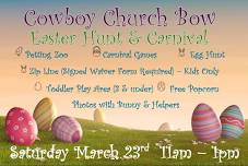 Cowboy Church Bow Easter Carnival & Egg Hunt