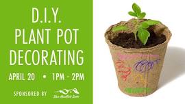 DIY Plant Pot Decorating