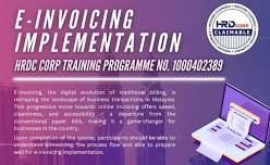 E-INVOICING TRAINING - IPOH