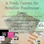 A Fresh Canvas for Paradise Fundraiser